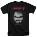 Child's Play 3 Face Poster - Men's Regular Fit T-Shirt Hoodie, Sweatshirt | ZylaModa.com
