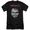 Child's Play Face Poster - Men's Premium Slim Fit T-Shirt Hoodie, Sweatshirt | ZylaModa.com