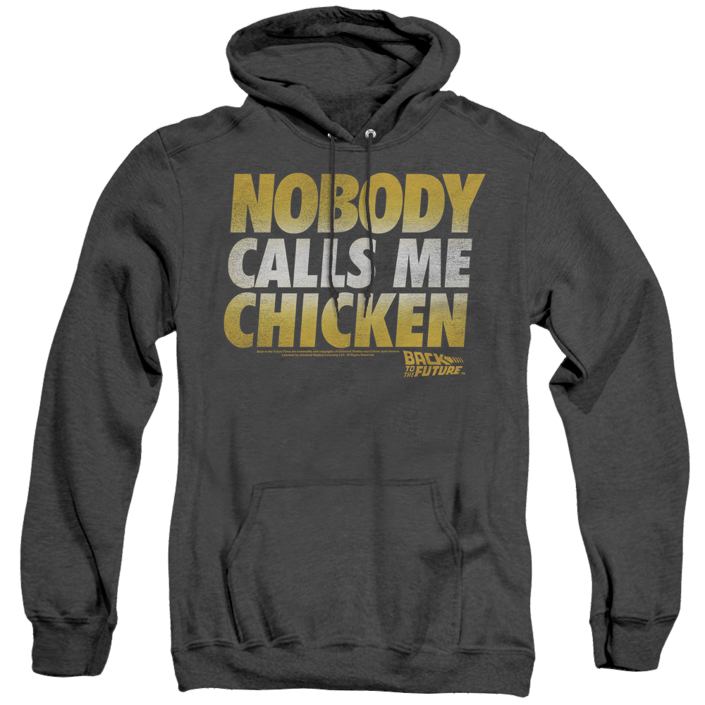 Back To The Future Trilogy Chicken - Heather Pullover Hoodie T-Shirts, Sweatshirt | ZylaModa.com