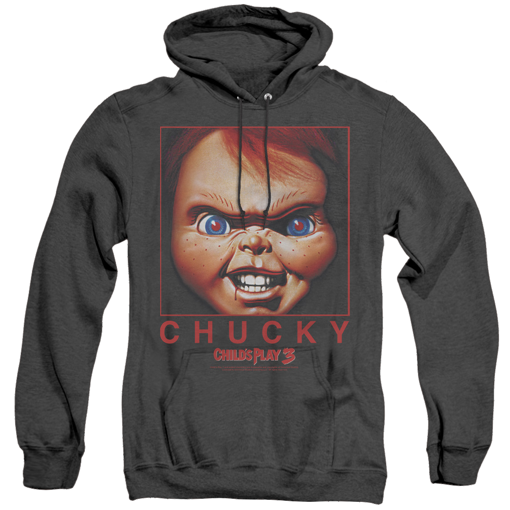 Child's Play Chucky Squared - Heather Pullover Hoodie T-Shirts, Sweatshirt | ZylaModa.com