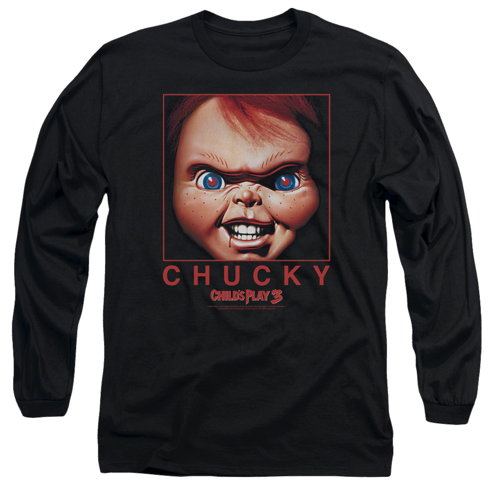 Child's Play Chucky Squared - Men's Long Sleeve T-Shirt Hoodie, Sweatshirt | ZylaModa.com