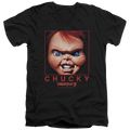 Child's Play Chucky Squared - Men's V-Neck T-Shirt Hoodie, Sweatshirt | ZylaModa.com