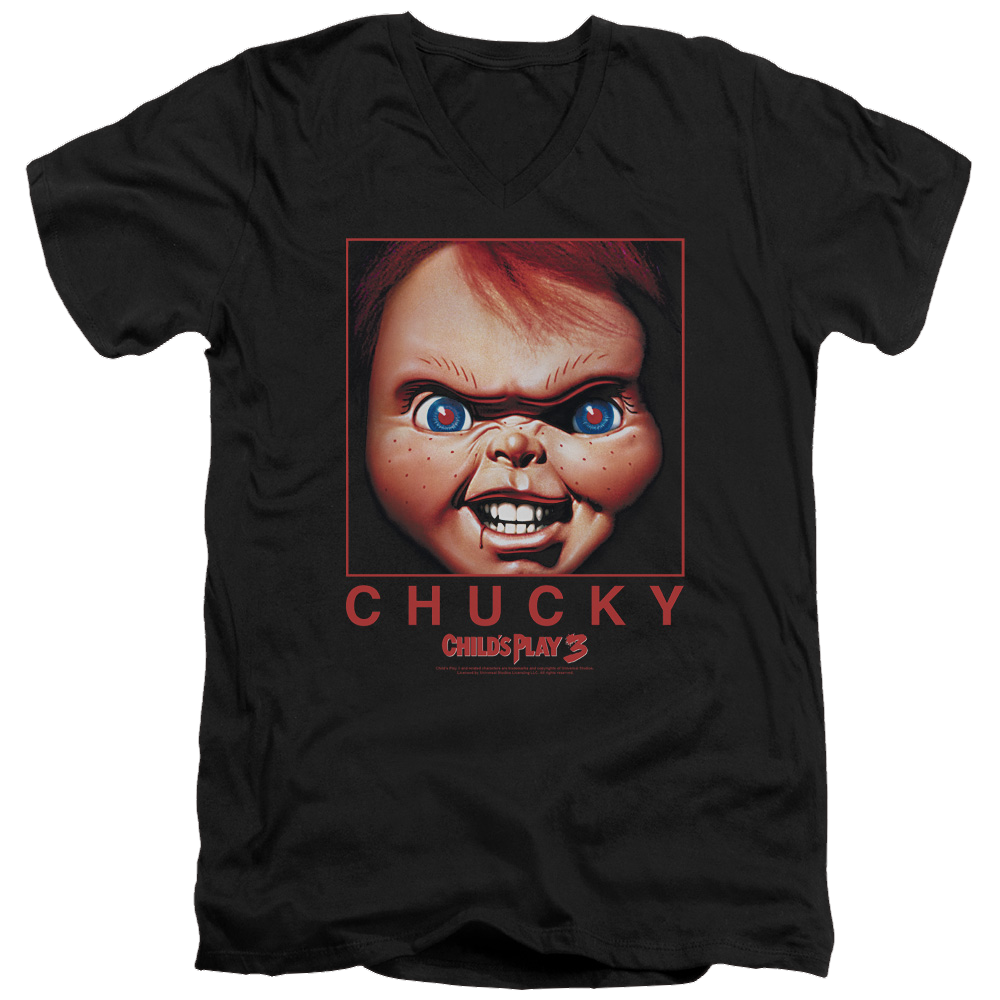 Child's Play Chucky Squared - Men's V-Neck T-Shirt Hoodie, Sweatshirt | ZylaModa.com