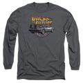 Back To The Future Time Machine - Men's Long Sleeve T-Shirt Hoodie, Sweatshirt | ZylaModa.com