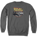 Back To The Future Time Machine - Men's Crewneck Sweatshirt T-Shirts, Hoodie | ZylaModa.com