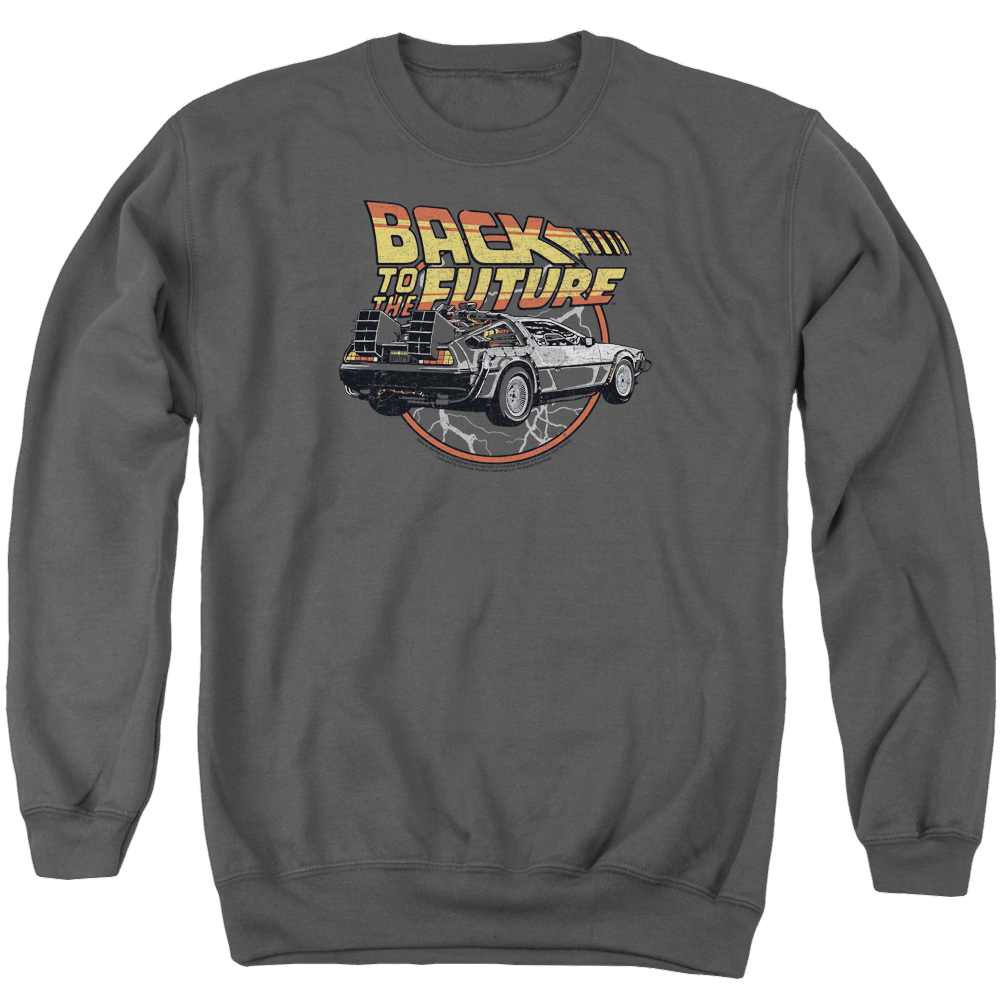 Back To The Future Time Machine - Men's Crewneck Sweatshirt T-Shirts, Hoodie | ZylaModa.com