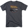 Back To The Future Time Machine - Men's Regular Fit T-Shirt Hoodie, Sweatshirt | ZylaModa.com