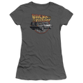 Back To The Future Time Machine - Juniors T-Shirt Hoodie, Sweatshirt | ZylaModa.com