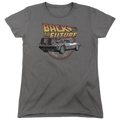Back To The Future Time Machine - Women's T-Shirt Hoodie, Sweatshirt | ZylaModa.com