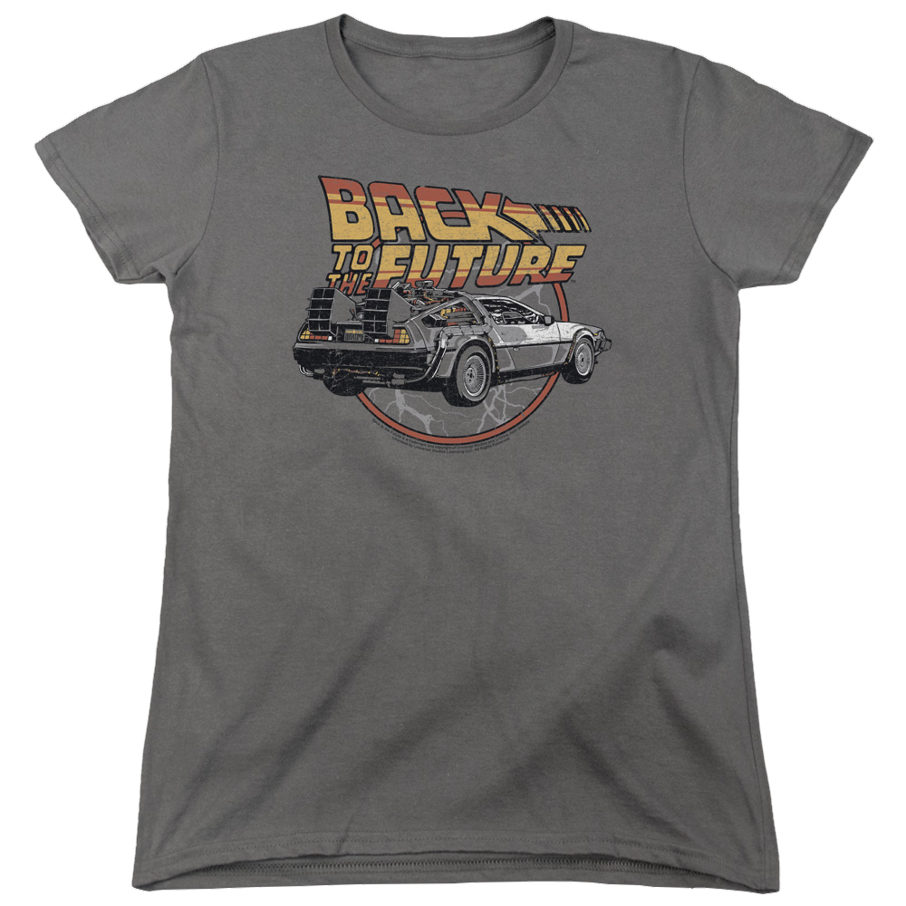 Back To The Future Time Machine - Women's T-Shirt Hoodie, Sweatshirt | ZylaModa.com