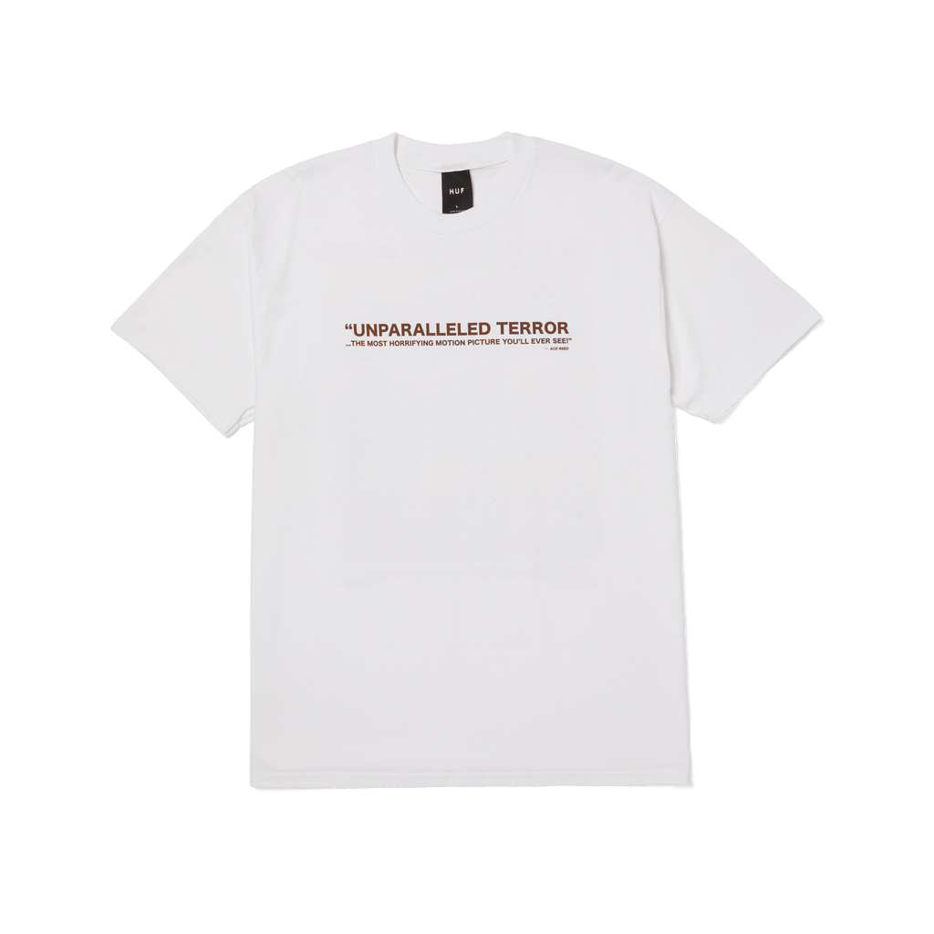 HUF x The Texas Chainsaw Massacre Unparalleled Terror T-Shirt Hoodie, Sweatshirt | ZylaModa.com (Image 1)