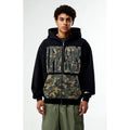 UPRISERS Men's Black Camo Full Zip Hoodie T-Shirts, Sweatshirt | ZylaModa.com