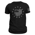 USA 1776 Distressed Betsy Ross Flag T-Shirt Casual Classic Hoodie, Sweatshirt | ZylaModa.com