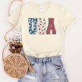 USA Flowers Soft Graphic Tee Hoodie, Sweatshirt | ZylaModa.com