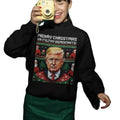 Ugly Christmas Sweater Trump Christmas Sweatshirt Ugly Election 2024 Shirt Hoodie | ZylaModa.com