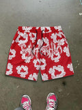 Unisex Men's Floral Print Boxer Briefs, Regular Fit Casual Comfy Breathable Shorts for Daily Wear, Men's Underwear for...