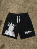Unisex Men's Statue Of Liberty Print Boxer Briefs, Regular Fit Casual Street Comfy Breathable Shorts, Men's Underwear for...