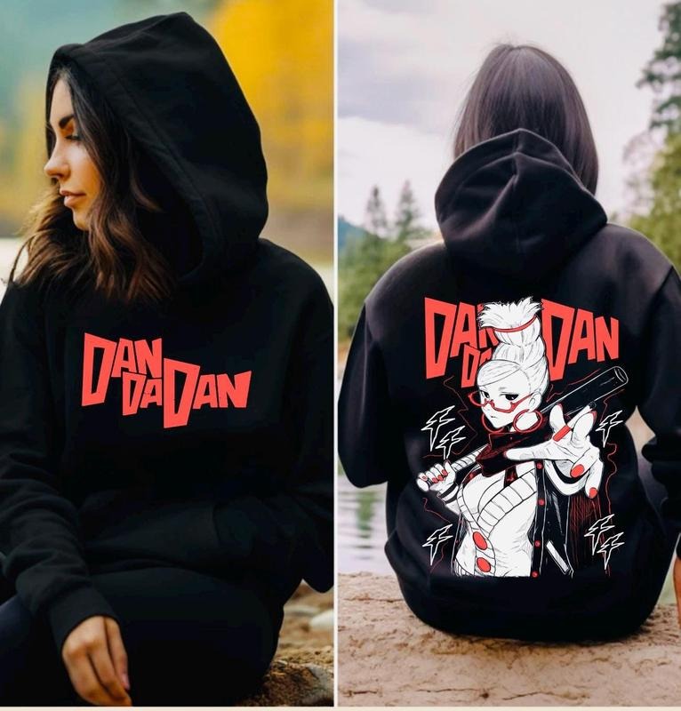 Unisex hoodie Anime Manga,OKARUN Screen, Cotton Hoodie, DanDaDan goodie, anime Sweatshirt T-Shirts | ZylaModa.com