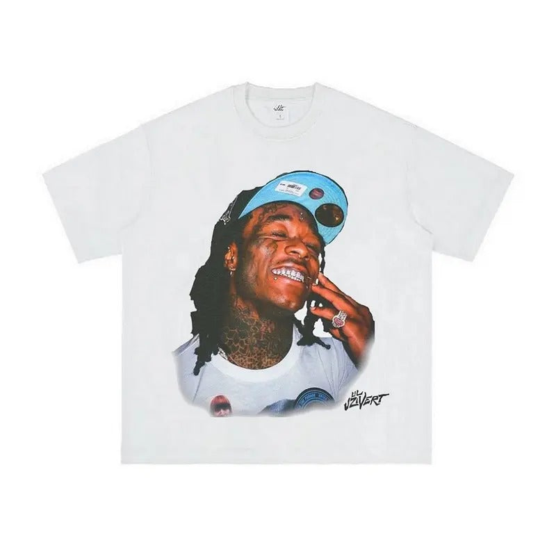 Uzi Big Face Rap T-Shirt - Fresh and Stylish Graphic for Your Wardrobe Hoodie, Sweatshirt | ZylaModa.com