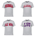 VINTAGE COLLEGE ARCH BLOCK LETTER T-SHIRTS UNISEX SPORTSWEAR FOOTBALL UNIVERSITY GRAPHIC TEE TSHIRT Hoodie, Sweatshirt