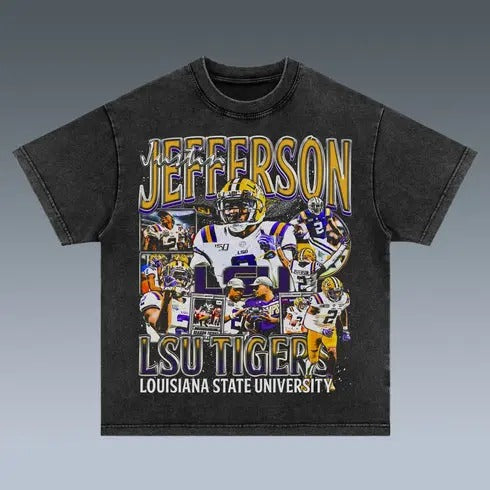 VINTAGE TEE | JUSTIN JEFFERSON Hoodie, Sweatshirt | ZylaModa.com