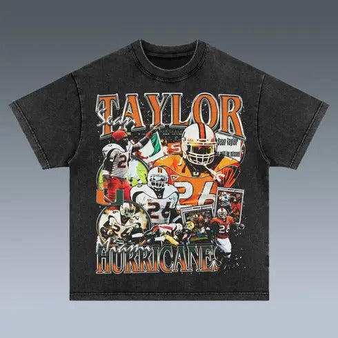 VINTAGE TEE | SEAN TAYLOR Hoodie, Sweatshirt | ZylaModa.com