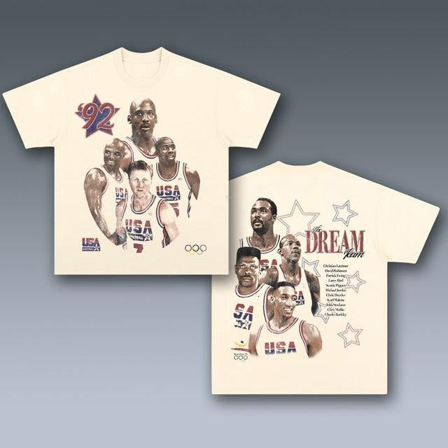 VINTAGE TEE | USA DREAM TEAM 7.16- USA BASKETBALL TEAM Hoodie, Sweatshirt | ZylaModa.com
