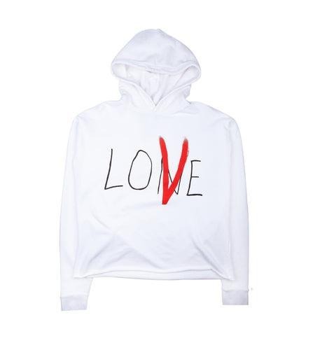 VLONE LOVE WHITE HOODIE T-Shirts, Sweatshirt | ZylaModa.com