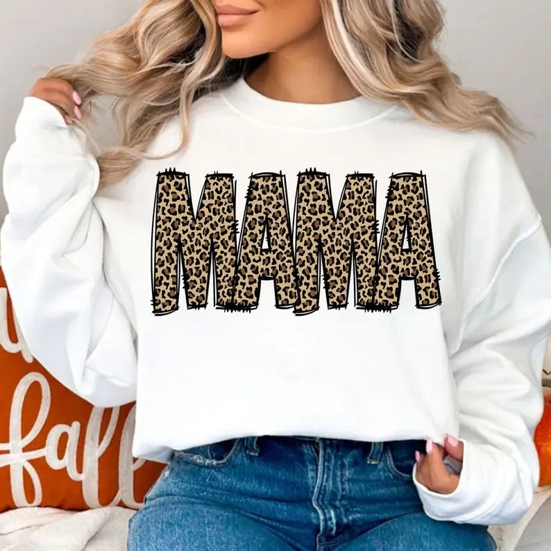 VXCHailey Riter Premium  Mama Leopard Print  Shirt Hoodie, Sweatshirt | ZylaModa.com