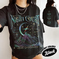Velaris The Night Court Acotar Two-Sided  Shirt, Velaris The Night Court Shirt, Court Of Dreams, Inner Circle Acotar Tee...
