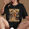 Ver 2 Tung Tung Tung Sahur T-shirt, Meme Shirt, Trendy Shirt Funny For Womens and Mens Hoodie, Sweatshirt | ZylaModa.com