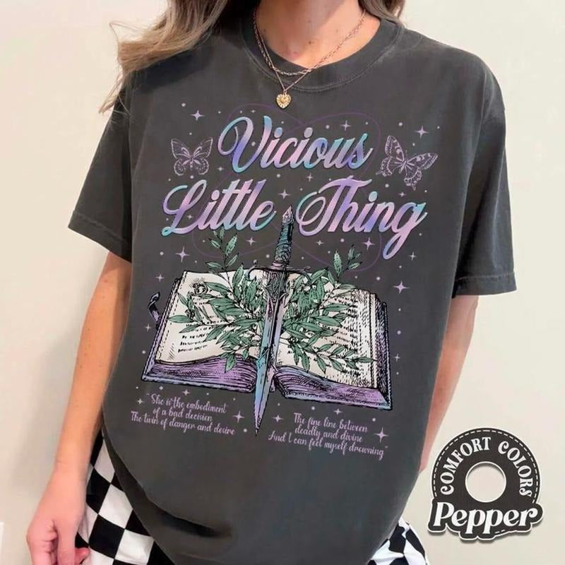 Vicious Little Thing Powerless Shirt, Powerless Bookish Shirt, Dark Romance Sweatshirt, Kai Azer Paedyn Gray Fan Shirt,...