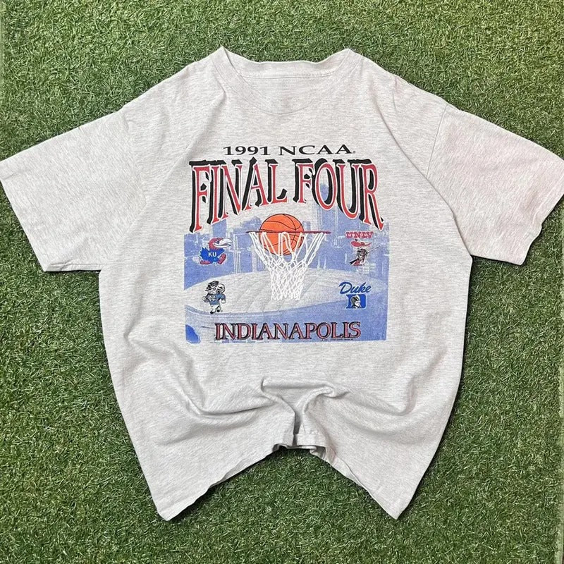 Vintage 1991 NCAA Basketball Finals Four Tee Hoodie, Sweatshirt | ZylaModa.com