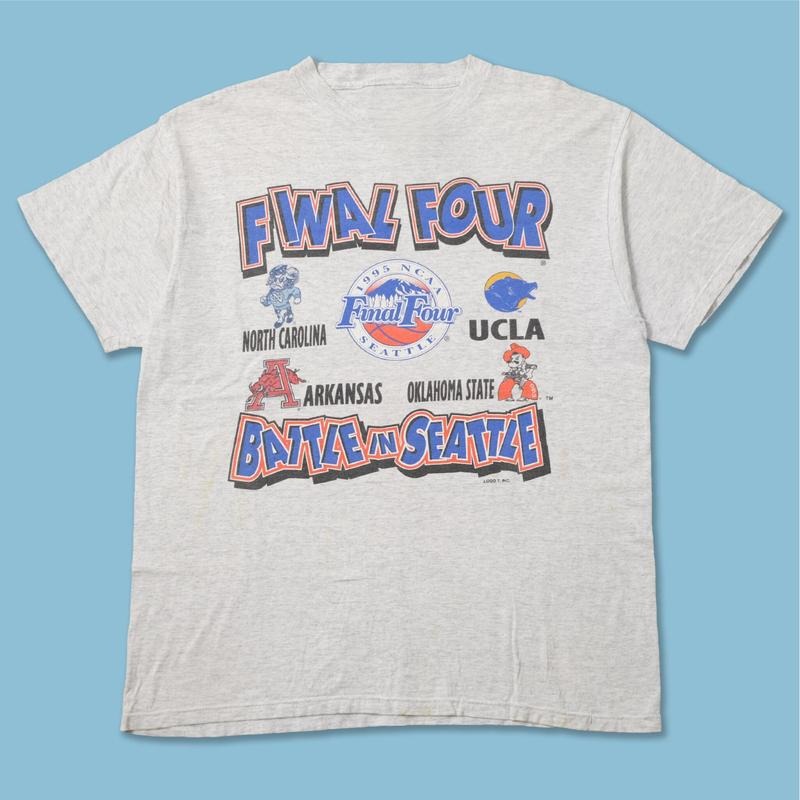 Vintage 1995 NCAA Final Four T-Shirt, Battle in Seattle T-shirt Hoodie, Sweatshirt | ZylaModa.com