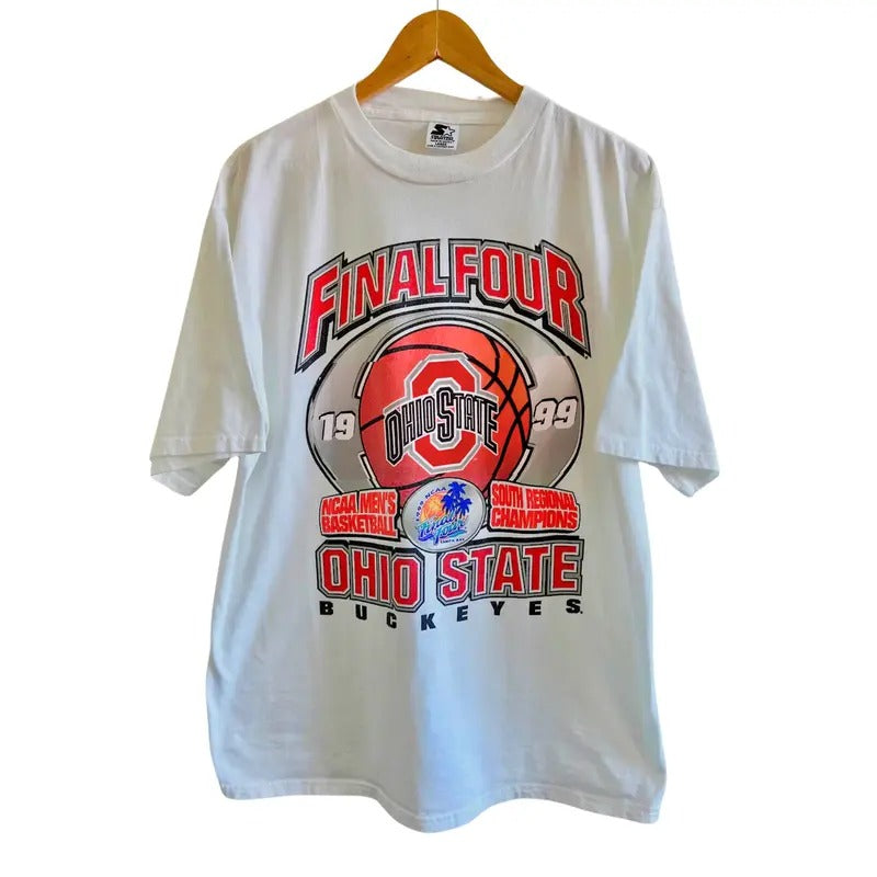 Vintage 1999 Ohio State University Basketball Final Four T-Shirtstyle{n002}2 T-Shirts, Hoodie, Sweatshirt | ZylaModa.com