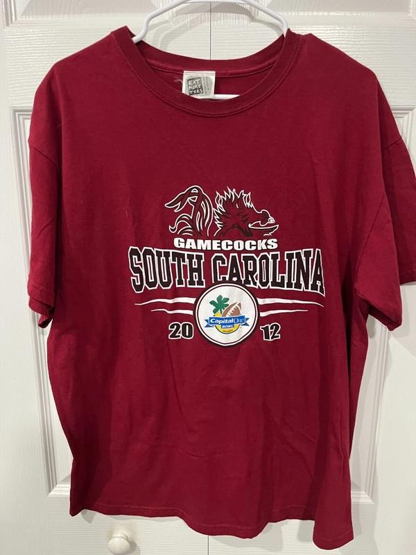 Vintage 2012 South Carolina Gamecocks Capital One Bowl Tee, Unisex T-shirt Sweatshirt Hoodie | ZylaModa.com