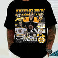 Vintage 90s Graphic Style Jeremy Swayman T-Shirt - Jeremy Swayman Graphic T-Shirt Hoodie, Sweatshirt | ZylaModa.com