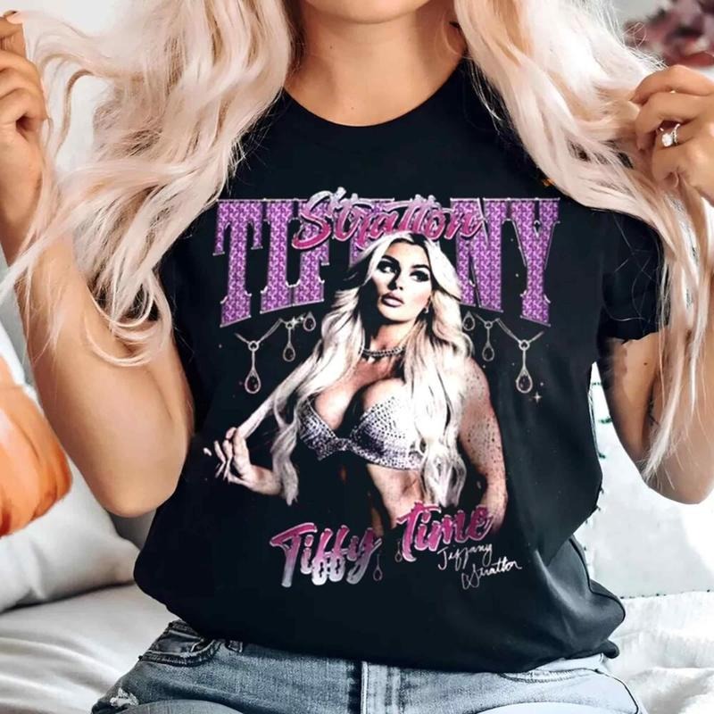 Vintage 90s Graphic Style Tiffany Stratton Vintage Wrestling Shirt, Tiffy Time SweatShirt, Wrestlemania Wrestler Sport,...