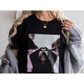 Vintage 90s Halloween Ghostface Heart Hands shirt, Scary Movies Tee, Funny Ghost Face T-Shirt, Horror Characters Club...