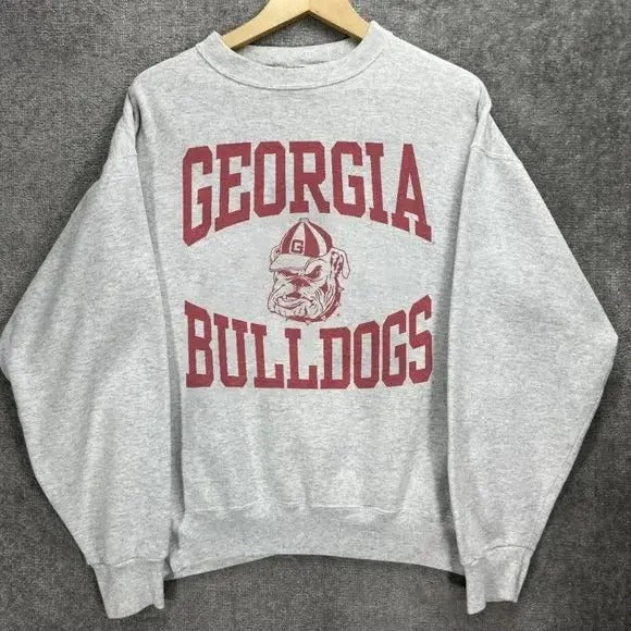 Vintage 90s University of Georgia Bulldogs Sweatshirt, NCAA Georgia Bulldogs Sweaters T-Shirts, Hoodie | ZylaModa.com