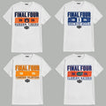 Vintage All Team Football Final Four 2025 T-Shirt Unisex Classic Crew Neck Throwback College Football Pullover 100%...