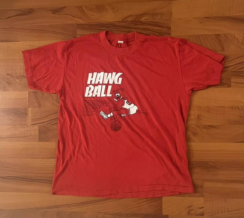 Vintage Arkansas Razorbacks Hawg Ball Unisex T-shirt Sweatshirt Hoodie 37 | ZylaModa.com