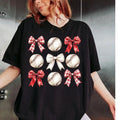Vintage Baseball Bow , Bow Baseball , Coquette Baseball Shirt , Mama , Game Day Baseball Hoodie, Sweatshirt | ZylaModa.com