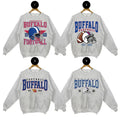 Vintage Buffalo Football Sweatshirt, Football Crewneck Sweatshirt, Football Fan Gift, Vintage Football Sweatshirt...