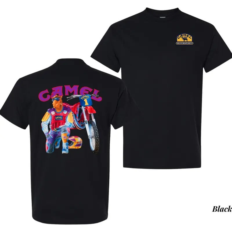 Vintage Camel Super Cross 1993 T-shirt, Soft Breathable Material, Perfect Gift for Men and Women, Everyday Relaxed Shirt...