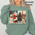 Vintage Christmas Icons Sweatshirt, Christmas Graphic Sweatshirt for Men and Women - Pullover, Comfortable T-Shirts, Hoodie