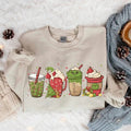 Vintage Coffee Christmas Sweatshirt, Retro Christmas Shirt, Christmas Crewneck, Cute Christmas Shirt, Family Christmas...