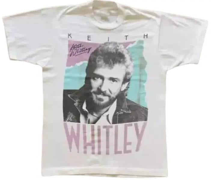 Vintage Country Music Keith Whitley T-Shirt Casual Cotton Unisex Top Outfit Hoodie, Sweatshirt | ZylaModa.com