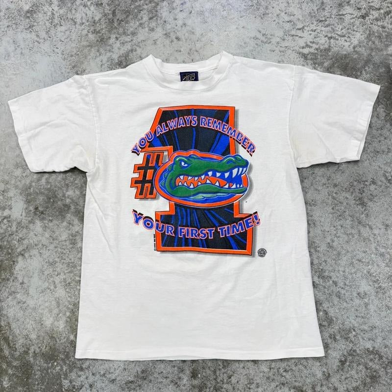 Vintage Florida Gators shirt mens 1996 national champions white football Unisex T-shirt Sweatshirt Hoodie 30 | ZylaModa.com