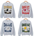Vintage Football All Team Sweatshirt Collection - Classic Unisex T-Shirts, Hoodie | ZylaModa.com
